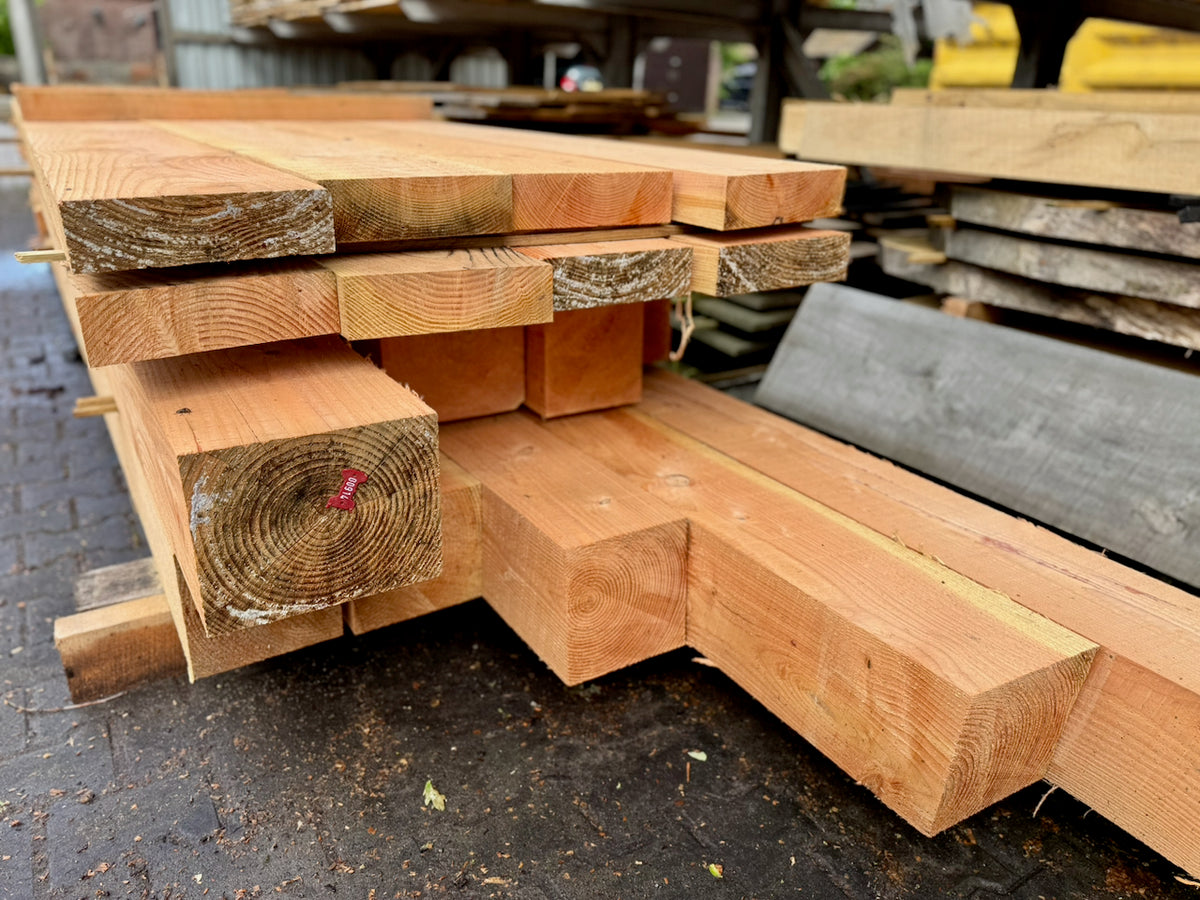 Balk Douglas hout 50x100mm